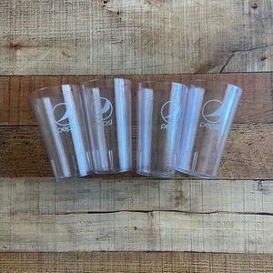 Pepsi Drinking Cups Set of Four